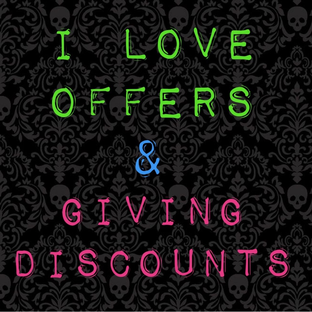 All items are priced with some wiggle room! Send me an offer & let’s negotiate!